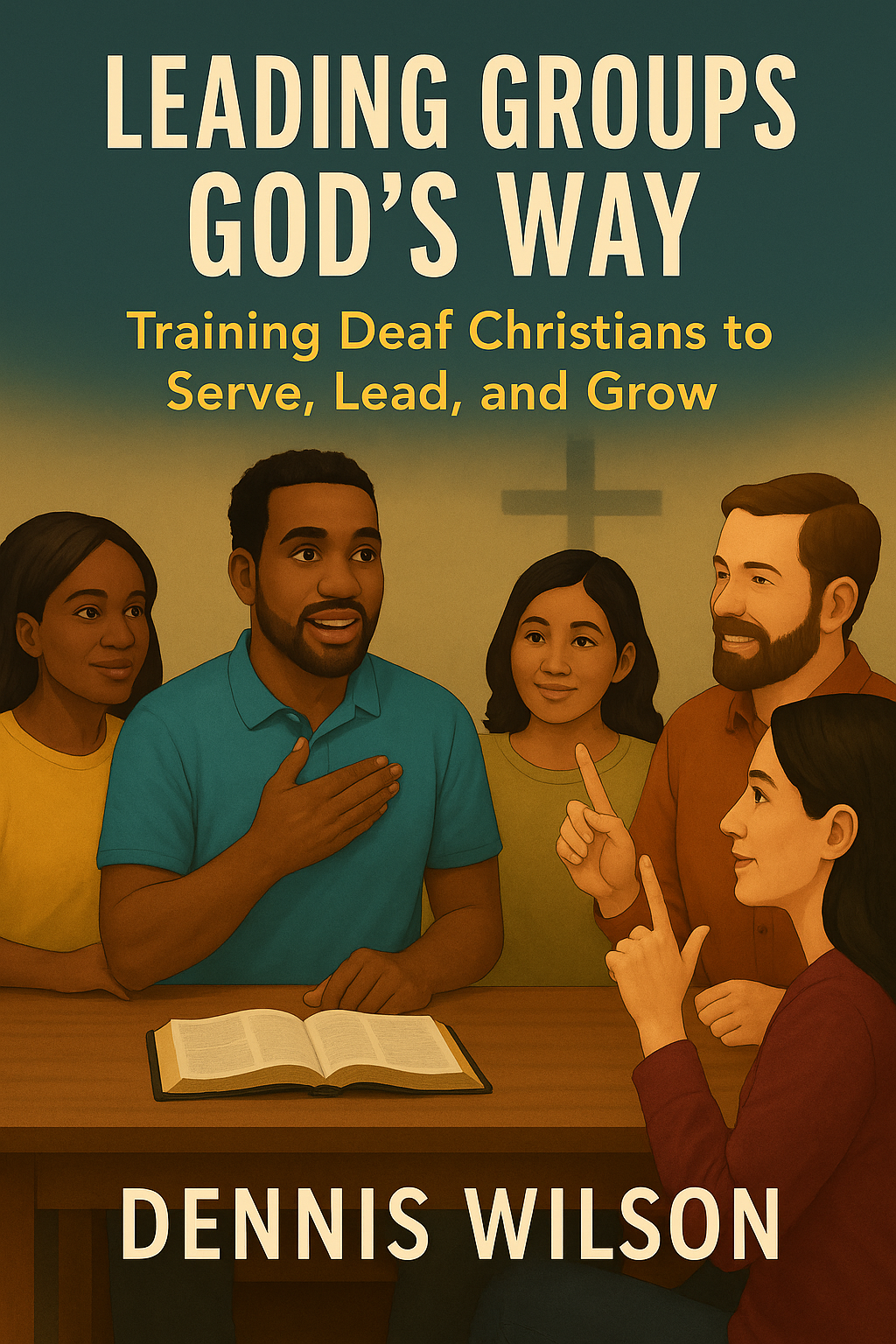 Book cover: Leading Groups God's Way by Dennis Wilson