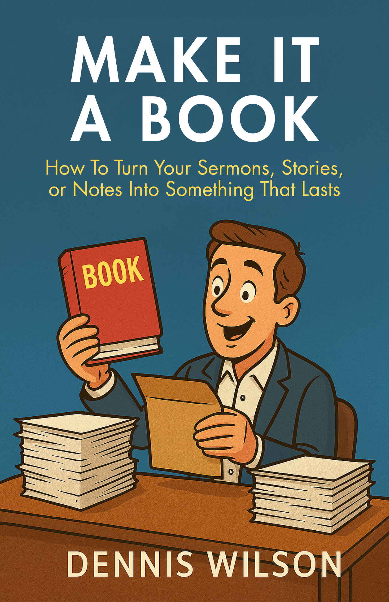 Book cover: Make It a Book by Dennis Wilson