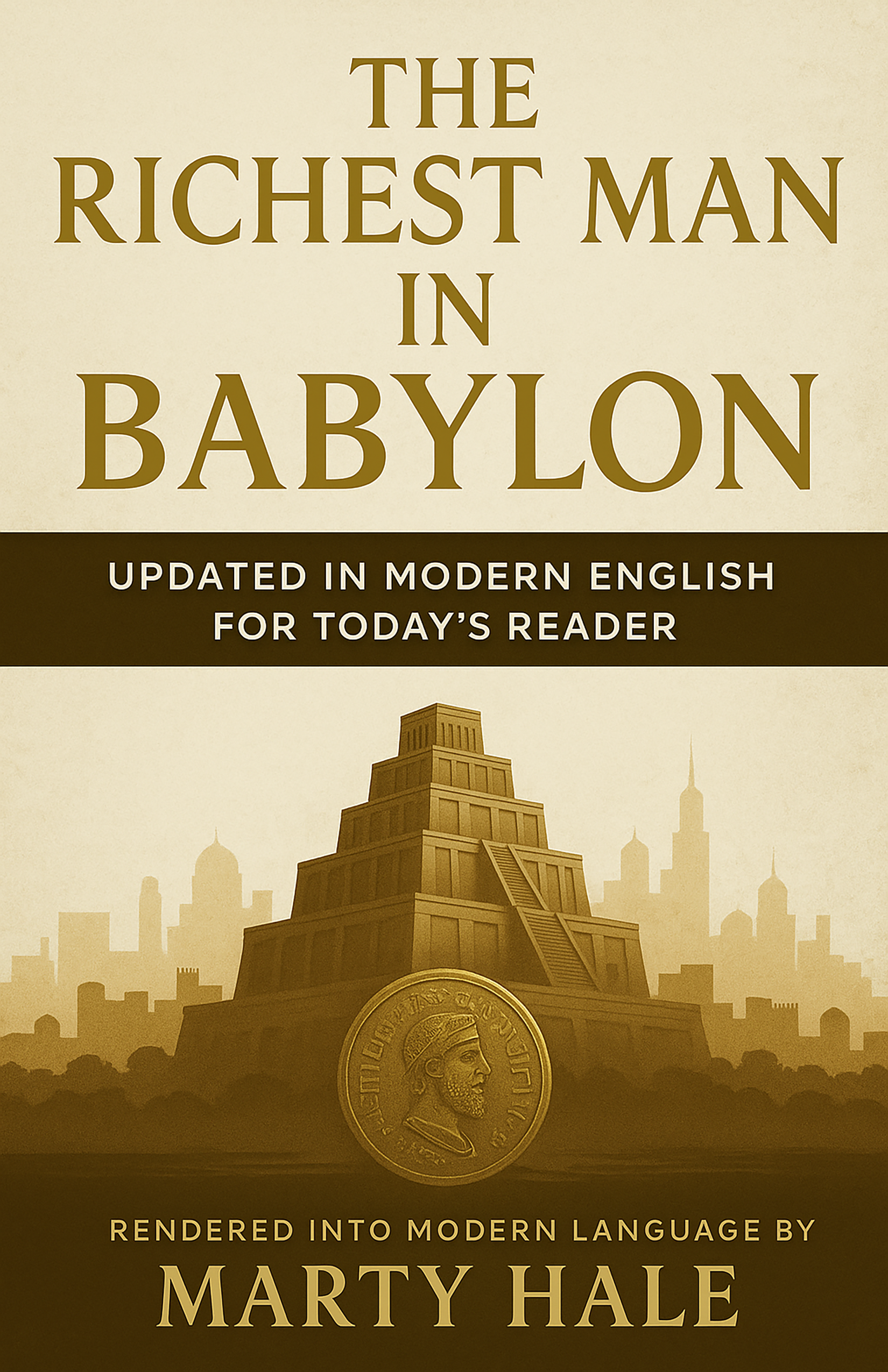 Book cover: The Richest Man in Babylon adapted by Marty Hale