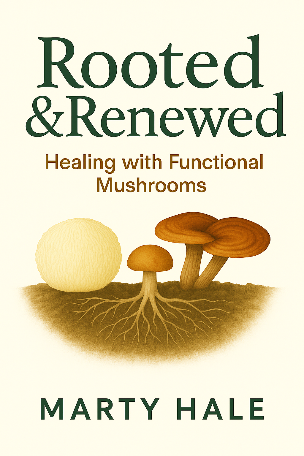 Book cover: Rooted and Renewed by Marty Hale