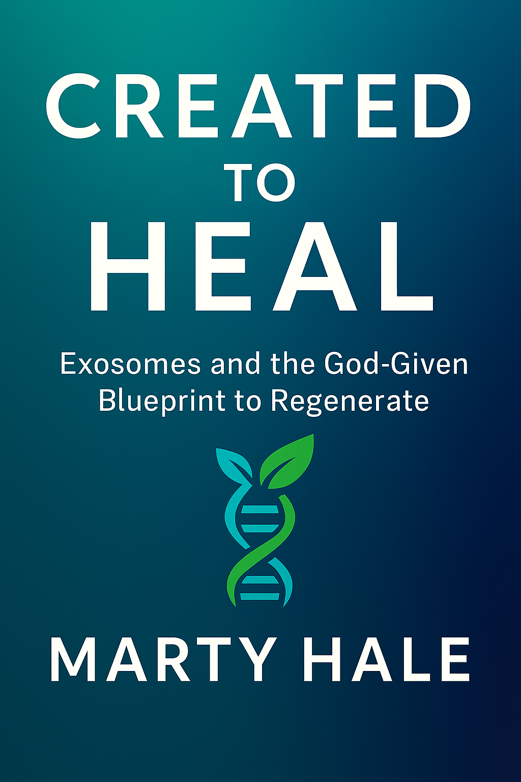 Book cover: Created to Heal by Marty Hale